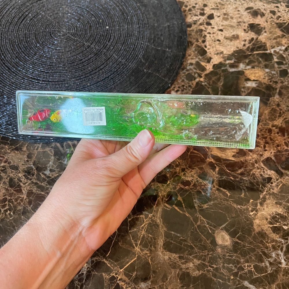 Ruler With Swimming Fish Inside! - Picture 5 of 6